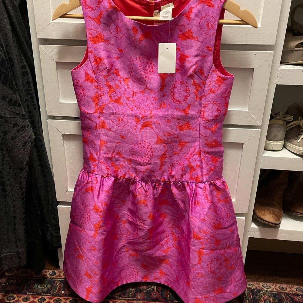Crewcuts JCrew Magenta/Red beautiful dress -new with tags!